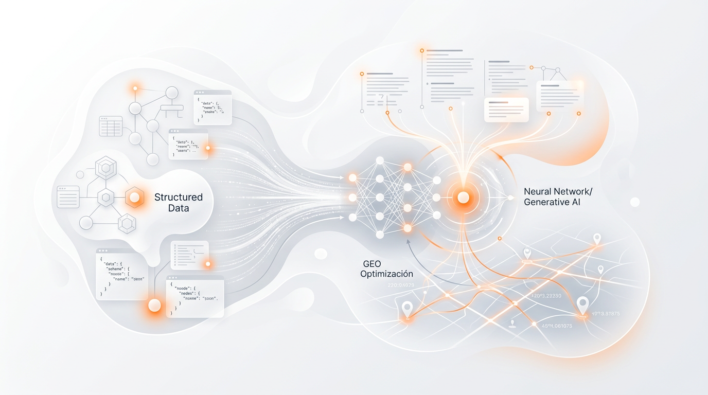 El papel de los datos estructurados en la optimización para IA generativa